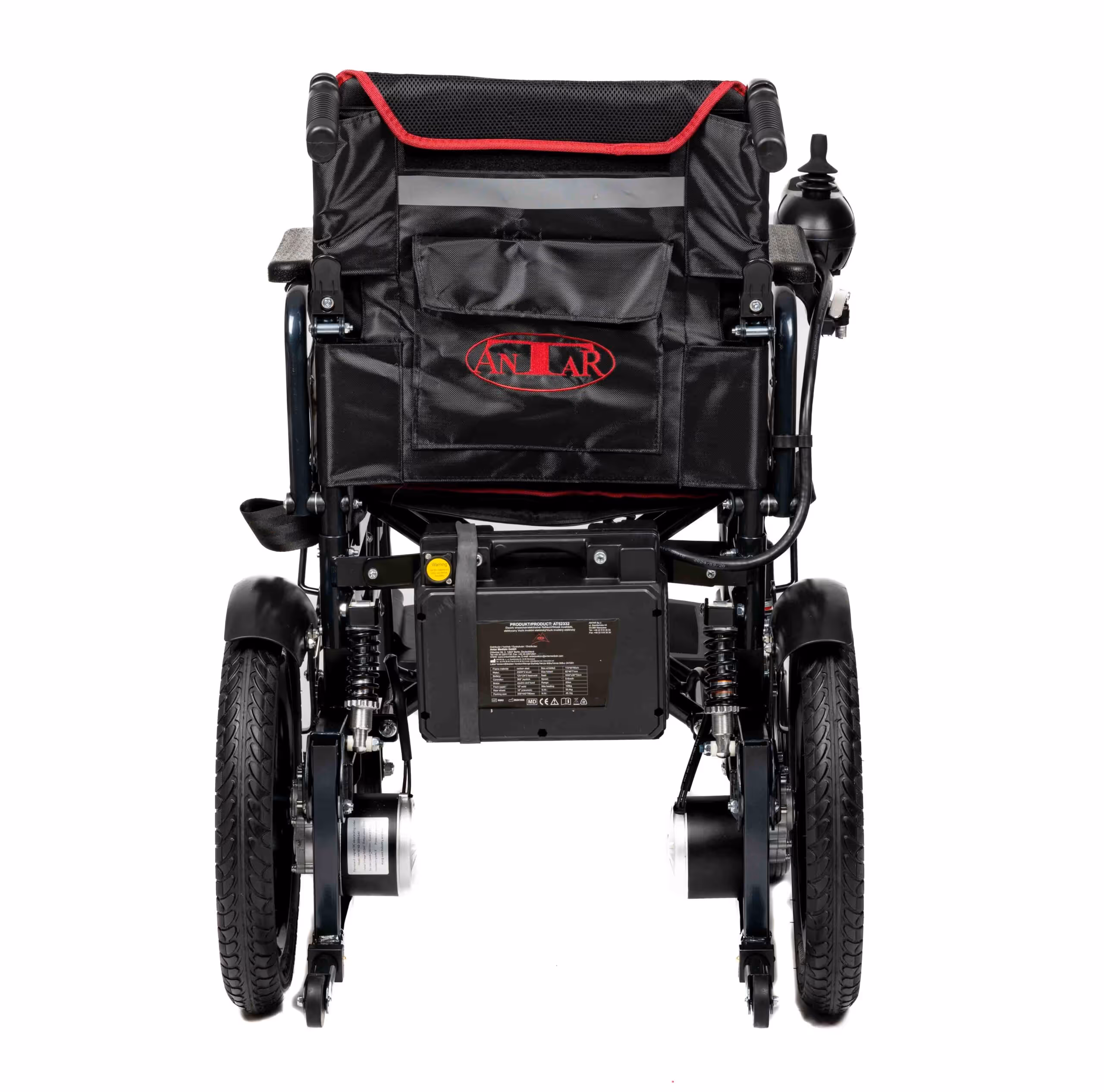 Elektryczny wózek inwalidzki składany AT52332 - obrazek 7